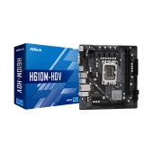 Материнская плата ASRock H610M-HDV LGA1700 2xDDR4 4xSATA D-Sub HDMI mATX 
