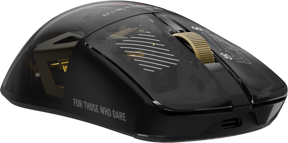 Мышь Asus P725 ROG HARPE II EXTREME EDITION 20 (90MP04Q0-BMUA00) [беспроводная (Bluetooth), светодиодная, 65000 DPI, 8000 Гц подсветка, черная]