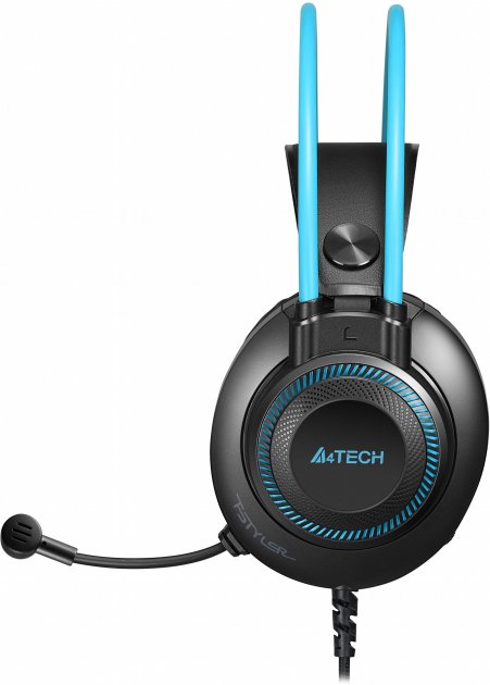 Гарнитура A4tech Fstyler FH200U-Blue  - купить в интернет-магазине Forcecom.kz Гарнитура A4tech Fstyler FH200U-Blue
