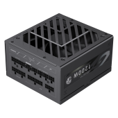 Блок питания GameMax GZ 1200G Gold (2121-1200B0006) [1200 Вт, 80 PLUS Gold, 10x SATA, 1 x 16 pin (12VHPWR), 4 x 6+2 pin PCIe, 2x 4+4 pin CPU, ATX]