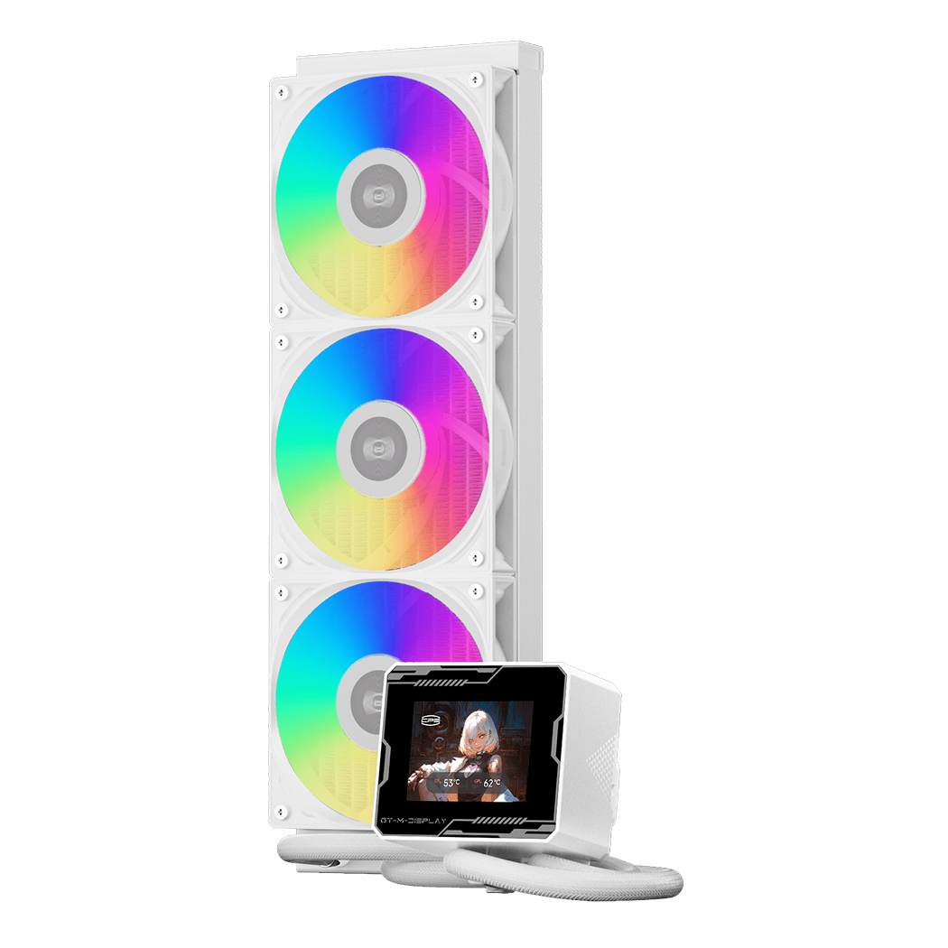 Система охлаждения PCCooler GT360M ARGB [120 мм, 2200 об/мин, 33,7 дБ, 4 pin]