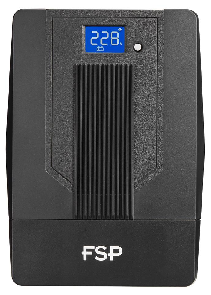ИБП FSP iFP 1500 900W/батареи 12V 9Ahx2/2xUSB/RJ45/4 розетки Euro/ЖК дисплей