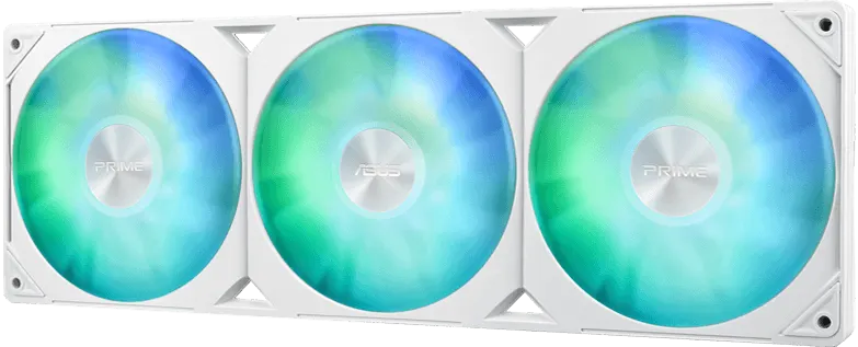 Система охлаждения Asus PRIME LC 360 ARGB WHT [120 x 120 мм, 2200 об/мин, 34 дБ, 4 pin]