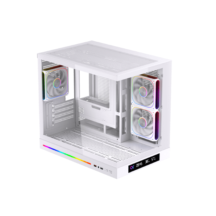 Корпус Xigmatek Cloud M DGT 3AF Arctic (EN49644) [Midi Tower, Белый]