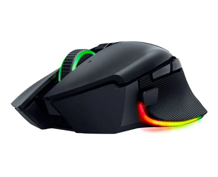 Мышь Razer Basilisk V3 Pro 35k (RZ01-05240100-R3G1) [проводная + беспроводная, светодиодная, 35000 DPI, 1000 Гц, 8000 Гц, подсветка, черная]