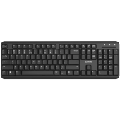 Клавиатура Canyon HKB-W20 (CNS-HKBW02-RU) [мембранная, беспроводная, черная]