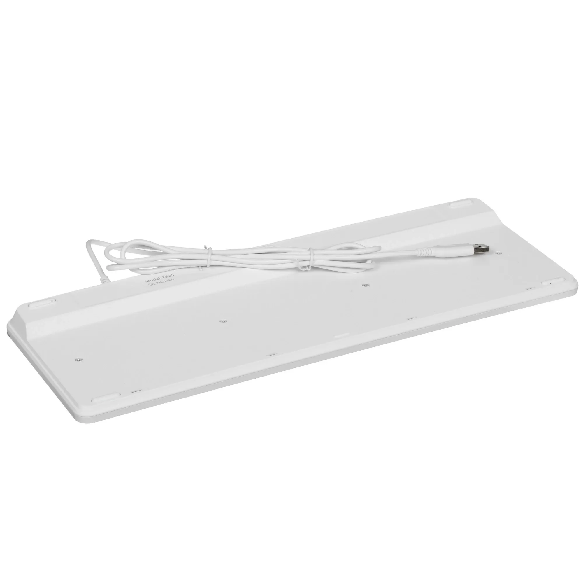 Клавиатура A4Tech Fstyler FK25 [мембранная, проводная, белая]