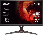 Монитор Acer Nitro XV270UP6bmiiprx (UM.HX0EE.605) [27", IPS, 2560x1440, 144 Гц, 1 мс, HDMI x2, DisplayPort]