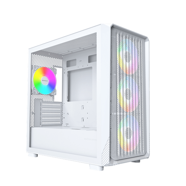 Корпус Montech X5M (W) [Mini Tower, 4 × 140 мм, Белый]