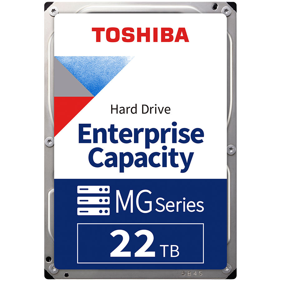 Жесткий диск Toshiba MG Series (MG10AFA22TE) [22 ТБ, 3.5", SATA III, 7200 об./мин, кэш - 512 МБ, корпоративного класса]