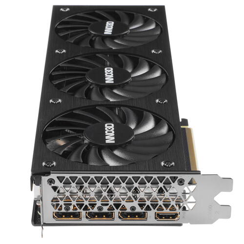 Видеокарта Inno3D GeForce RTX3070 Ti X3 (N307T3-086X-1810VA44) [8 ГБ, GDDR6X, 256 бит, 1575 МГц, 1770 МГц, HDMI, DisplayPort (3 шт)]