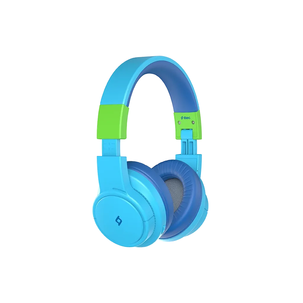 ttec SoundBuddy 3 Kids On-Ear Wireless Bluetooth Headphones (2KM171GM) Sky Blue / синий