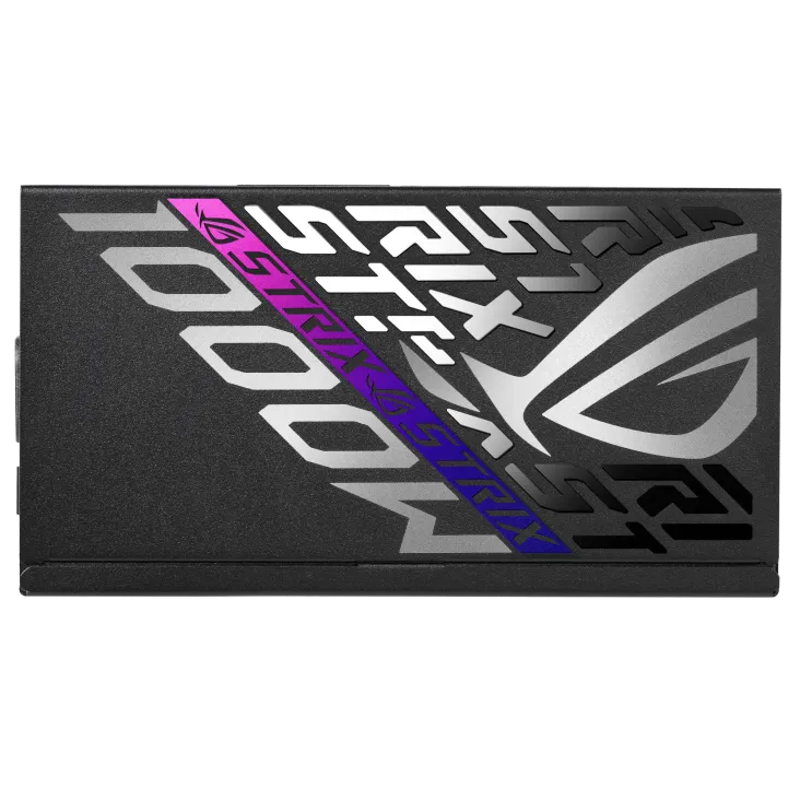 Блок питания Asus ROG STRIX 1000W Platinum (ROG-STRIX-1000P-GAMING) [1000 Вт, 80 PLUS Platinum, 6x SATA, 4x 6+2 pin, 1x 16 pin (12VHPWR) PCIe, 2x 4+4 pin CPU, ATX]