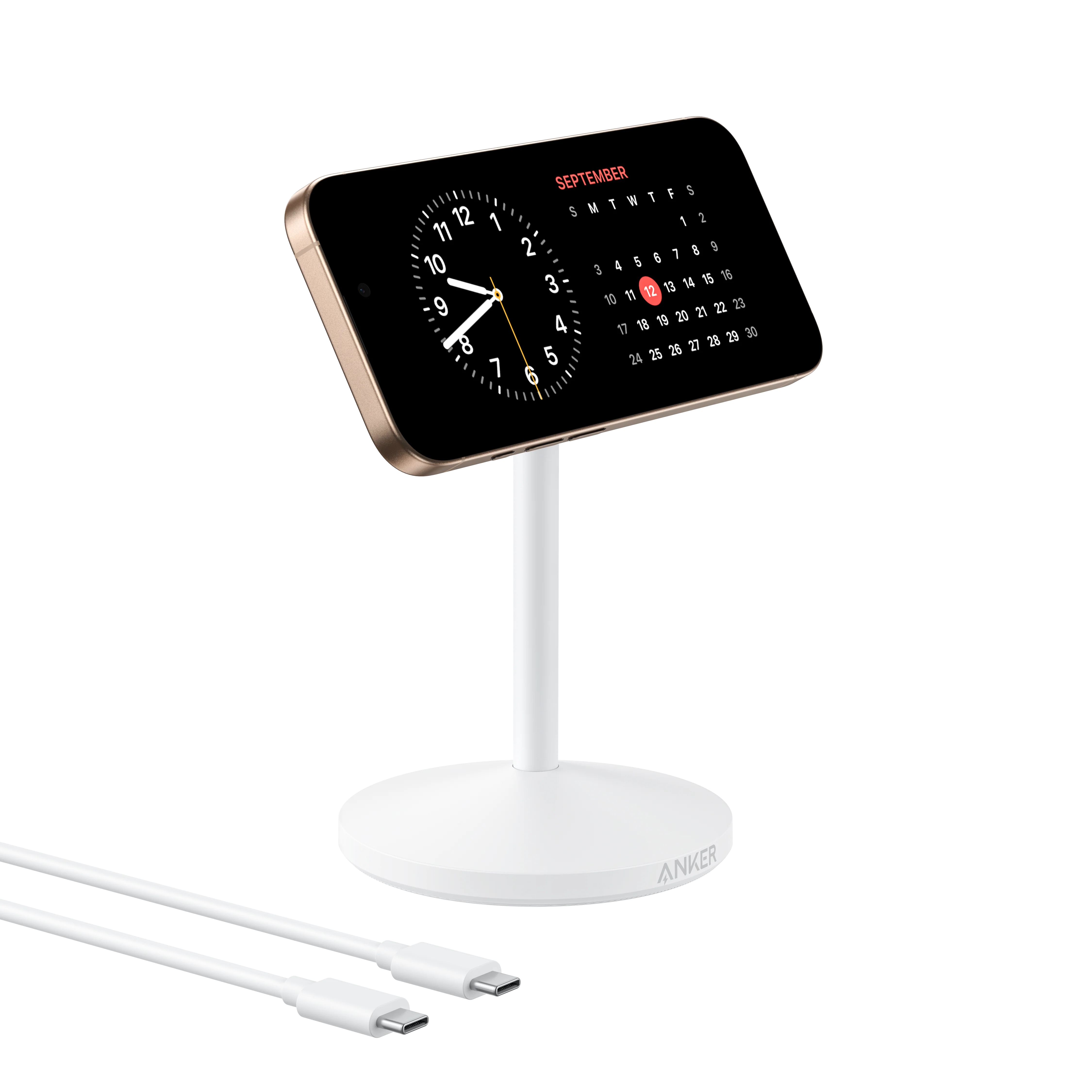 Беспроводное зарядное устройство Anker MagGo (Single Stand) (A25X1H21) Белый
