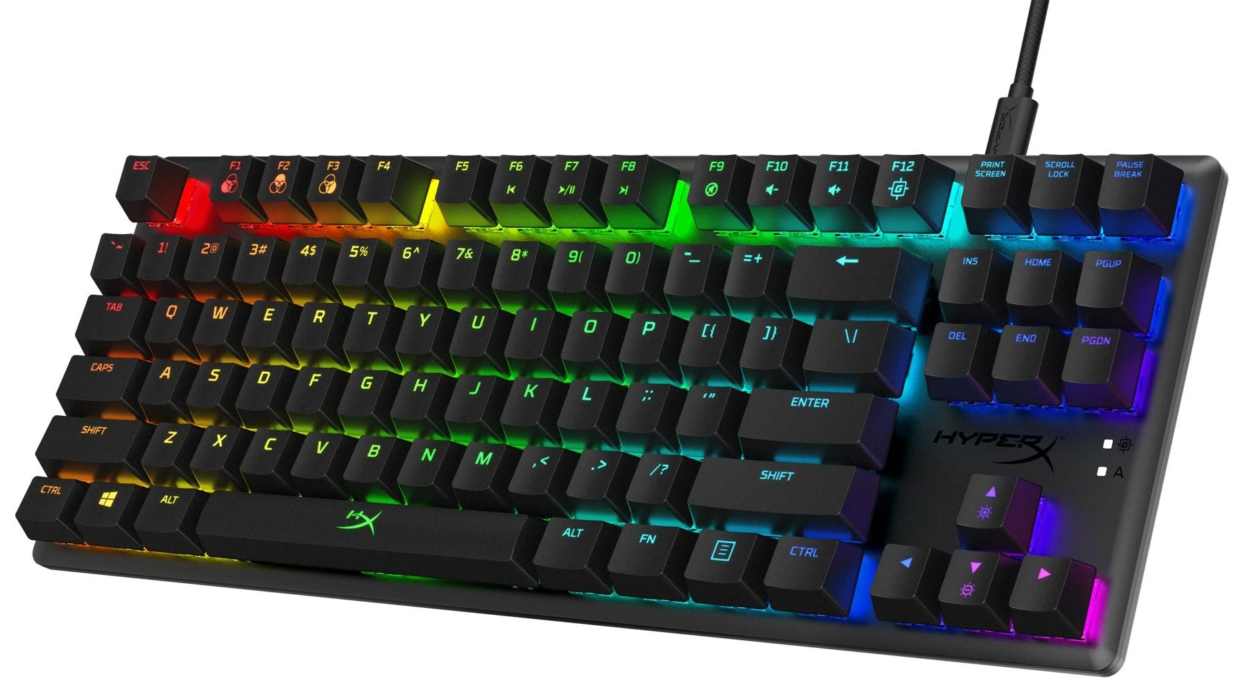 Клавиатура игровая HyperX Alloy Origins Core 639N7AA#ABA Red TKL (US)