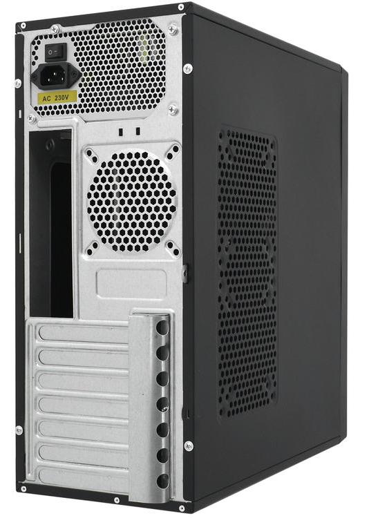 Корпус MATX midi tower Foxline, FL-301, (450W), 2x usb3.0, 2x usb 2.0, black Case usb 3.0 - купить в интернет-магазине Forcecom.kz Корпус MATX midi tower Foxline, FL-301, (450W), 2x usb3.0, 2x usb 2.0, black Case usb 3.0