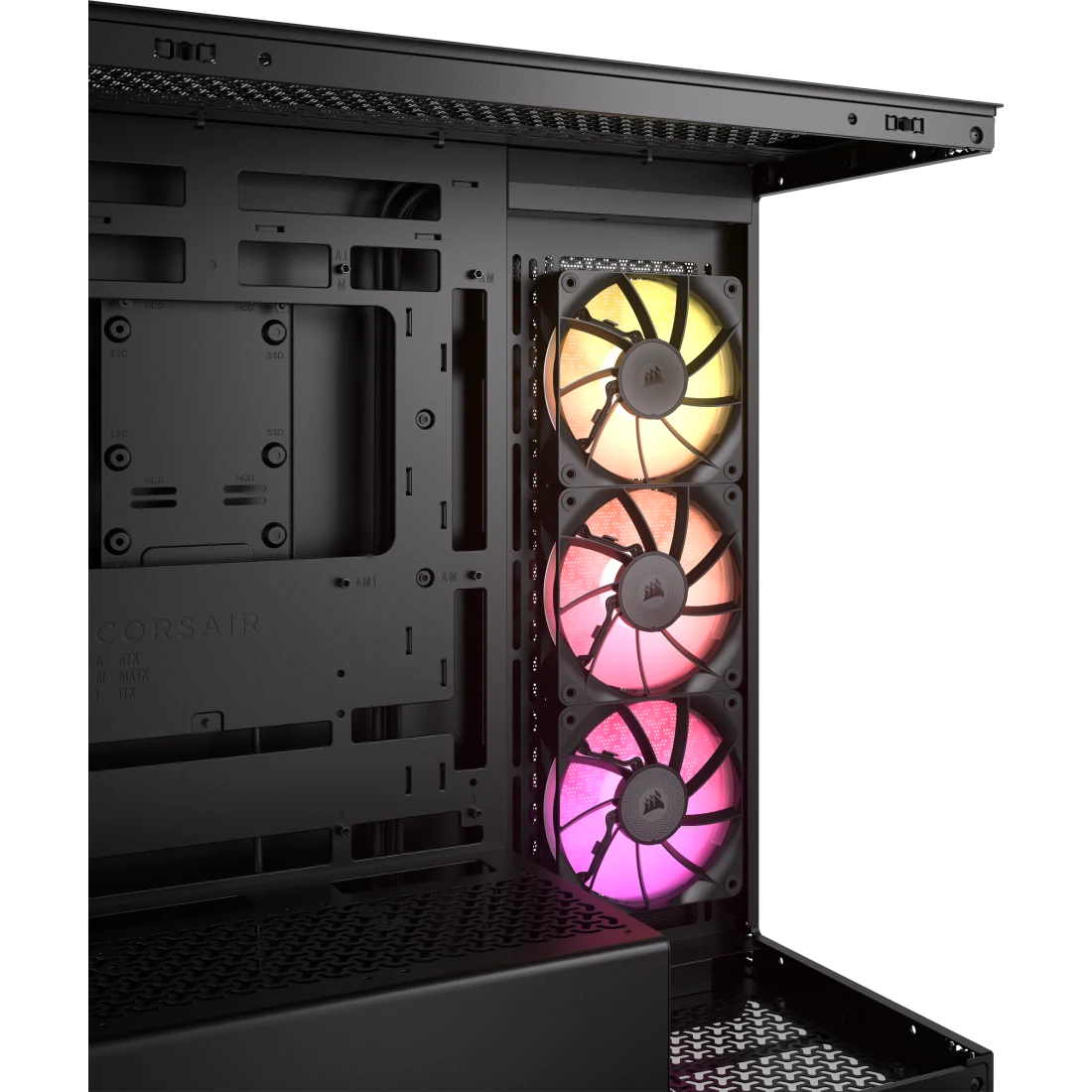 Корпус Corsair iCUE LINK 3500X RGB (CC-9011280-WW) [Midi Tower, черный]