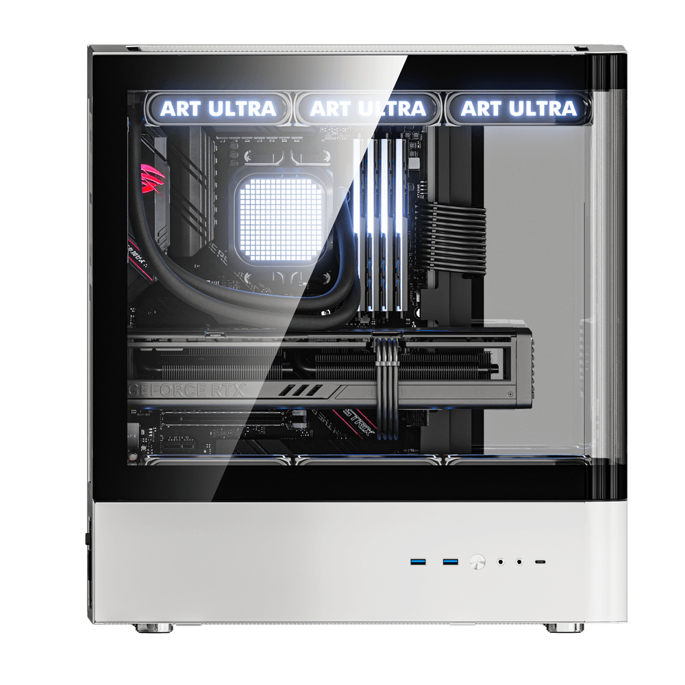 Корпус darkFlash HM1 (DF-HM1-ATX) [Midi Tower, Белый]