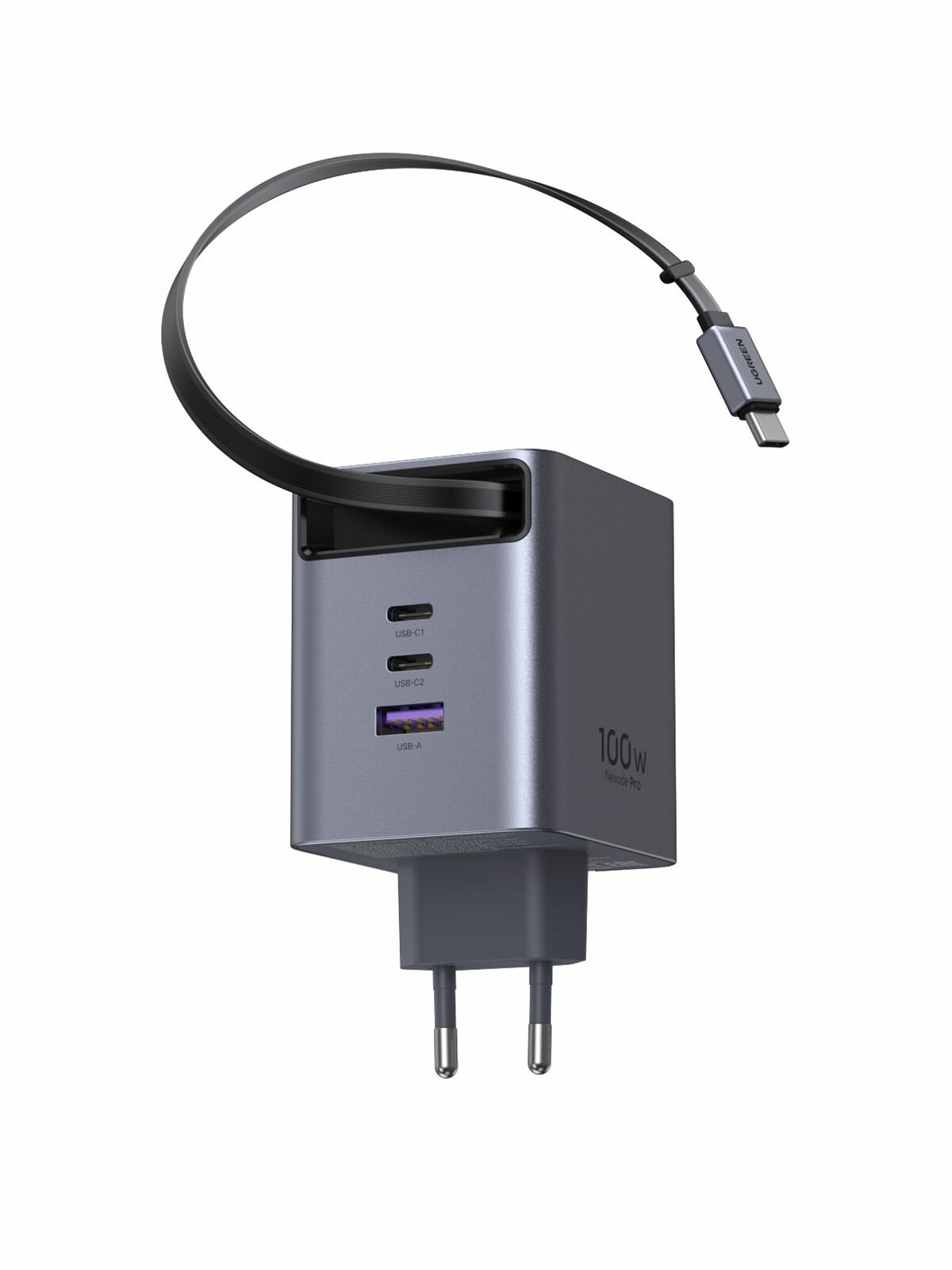 Зарядное устройство UGREEN X616 100W (65828) 3C1A GaN Fast Charger 