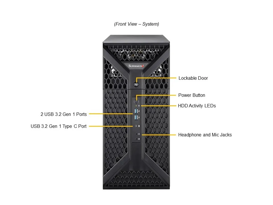 Платформа рабочей станции SUPERMICRO SYS-531A-I