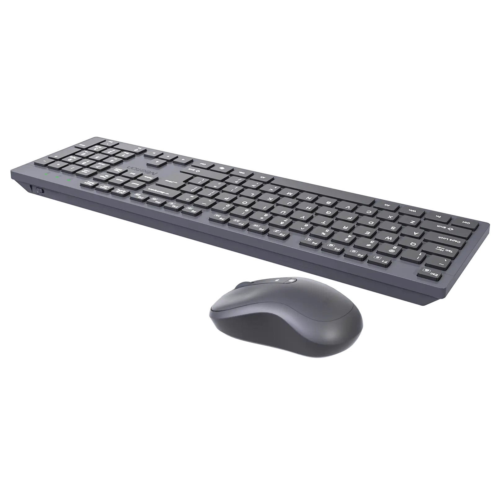 Клавиатура+мышь MeeTion CW216 (CW216 Black) [мембранная, беспроводная, черная]