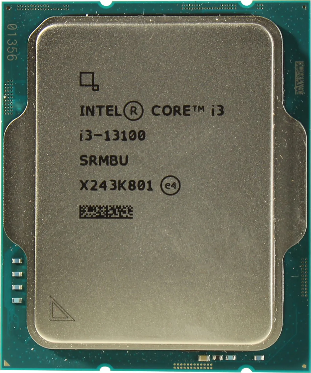 Процессор Intel Core i3-13100 (CM8071505092202) [LGA 1700, ядер - 4, 3400 МГц, TDP 110 Вт, OEM]