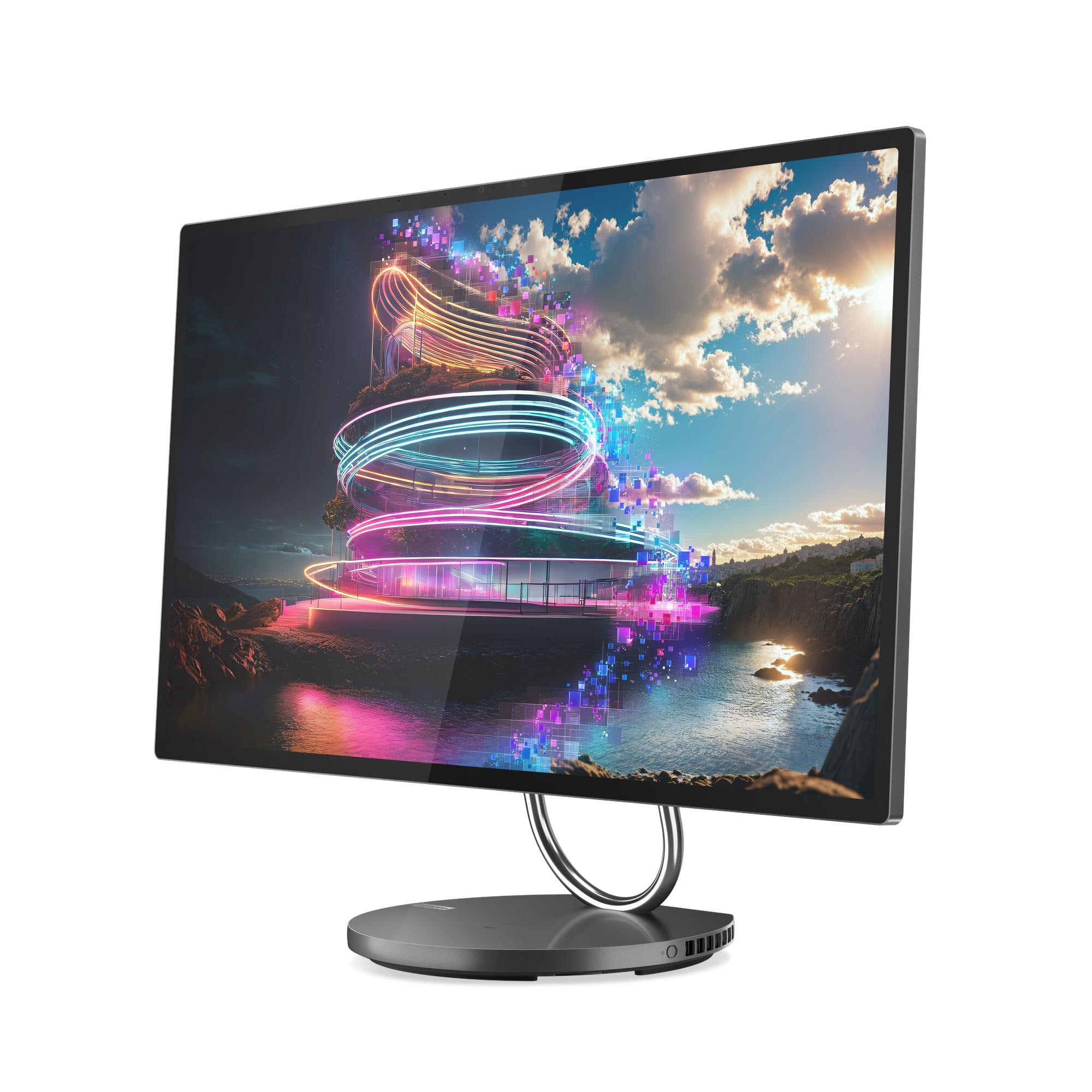 Моноблок Lenovo AIO Yoga 32ILL10 (F0HX001ERU) [31.5" HD, Ultra 7-258V, 32 ГБ ОЗУ, 1 ТБ SSD, Windows 11]