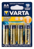 Батарейка VARTA Longlife Mignon LR6/ AA (4 шт)