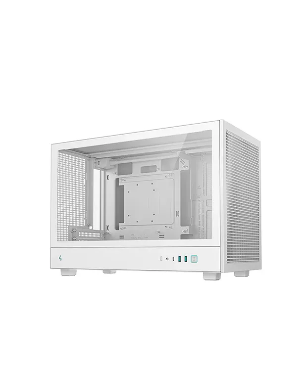 Корпус DeepCool CH260 WH (R-CH260-WHNGM0-G-1) [Mini Tower, Без вентиляторов, черный]