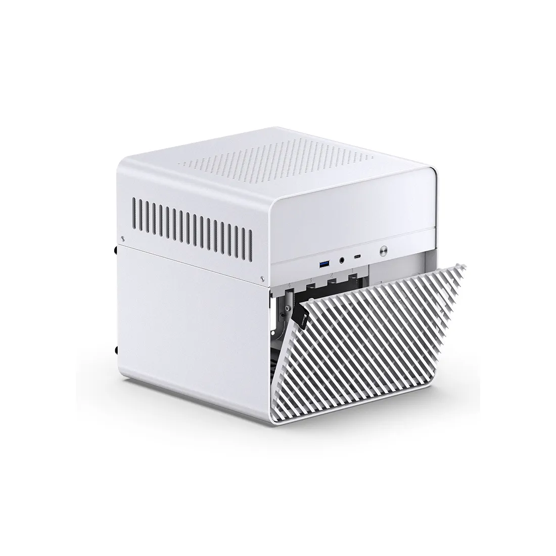 Корпус Jonsbo N2 White [SFF, 1х 120 мм, белый]