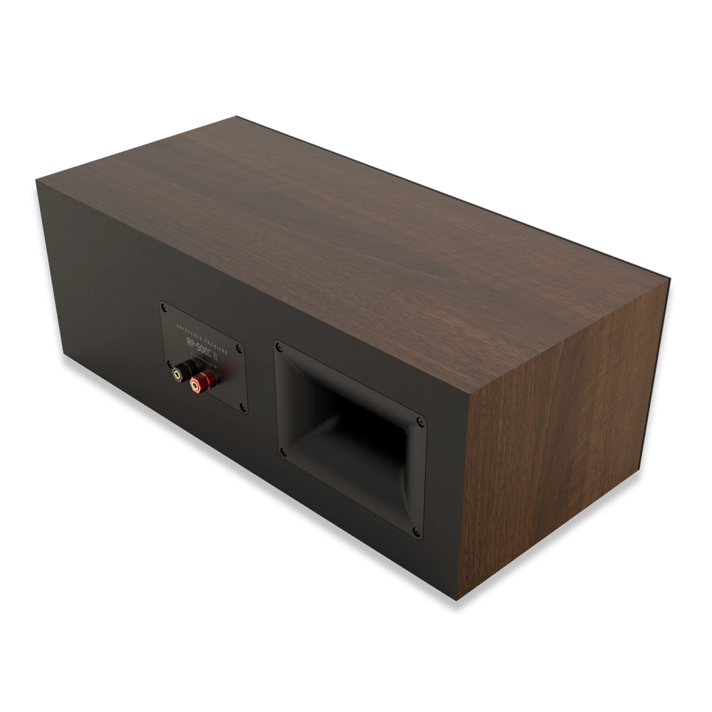 Klipsch Reference Premiere RP-500C II Center Channel Speaker, Walnut, Single, Коричневый