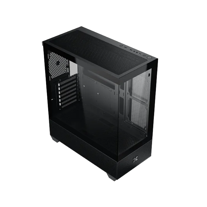 Корпус Xigmatek Alphard (EN43802) [Midi Tower, Без вентиляторов, черный]