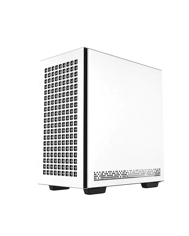 Корпус Deepcool CH370 WH, Midi Tower, белый - купить в интернет-магазине Forcecom.kz Корпус Deepcool CH370 WH, Midi Tower, белый