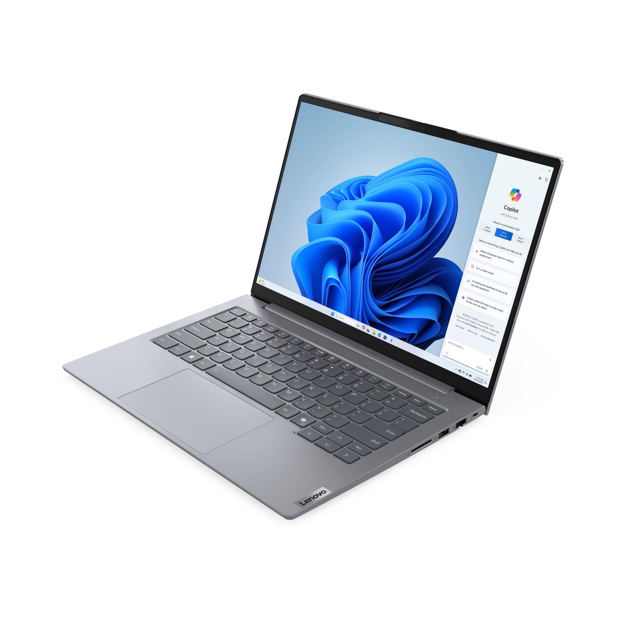 Ноутбук Lenovo ThinkBook 14 G7 ARP (21MV0096RU) [14", Ryzen 5 7535HS, 16 ГБ ОЗУ, 512 ГБ SSD, DOS]