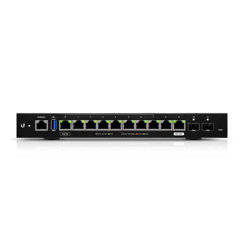 Маршрутизатор Ubiquiti EdgeRouter 12 (ER-12-EU) - купить в интернет-магазине Forcecom.kz Маршрутизатор Ubiquiti EdgeRouter 12 (ER-12-EU)