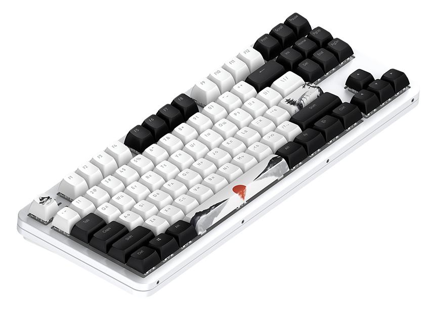 Клавиатура Dark Project One 87 Fuji V2 (DPKB_FUJI_87_ANSI_UA) [Механическая, проводная, клавиш - 87, подсветка, белая]