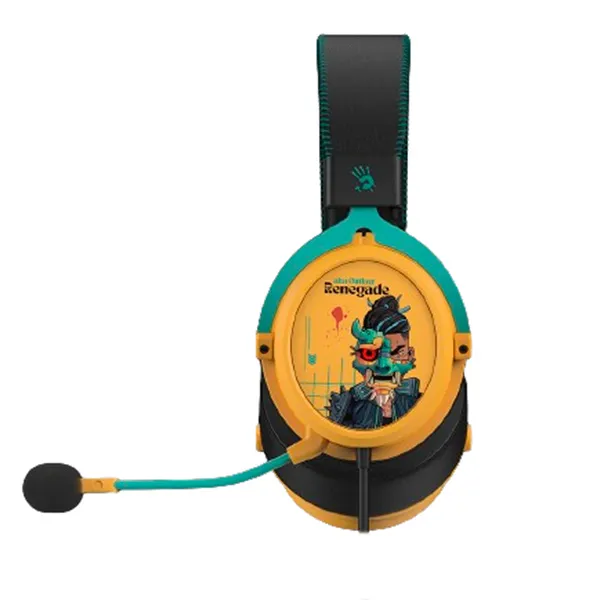 Наушники беспроводные игровые Bloody MR595 Renegade Yellow Sunset SAVAGE