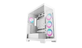Корпус DeepCool CG580 4F WH (R-CG580-WHADA4-G-1) [Midi Tower, 4x 120 мм ARGB, белый]