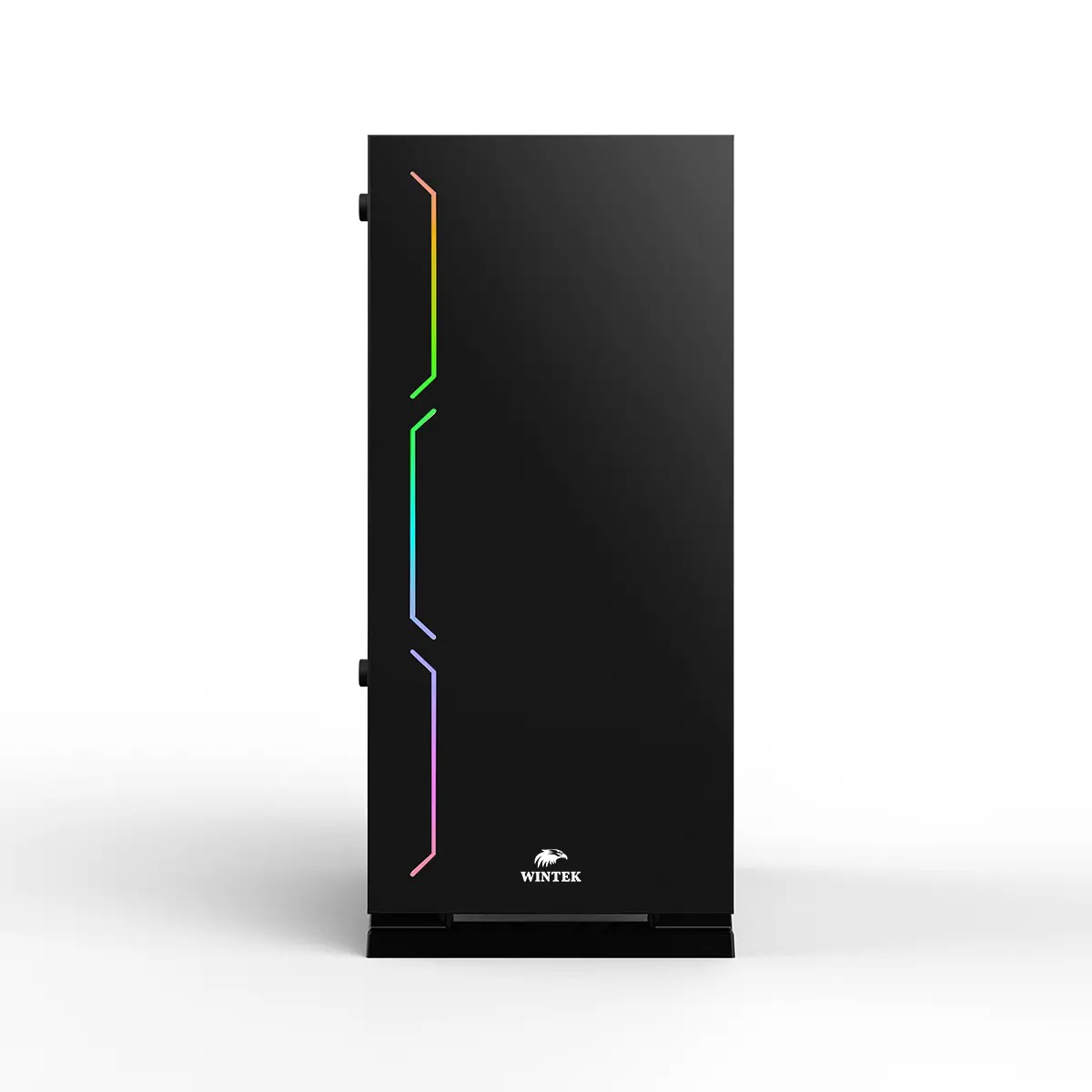 Корпус Wintek Wave D528 TG, Midi tower, черный - купить в интернет-магазине Forcecom.kz Корпус Wintek Wave D528 TG, Midi tower, черный