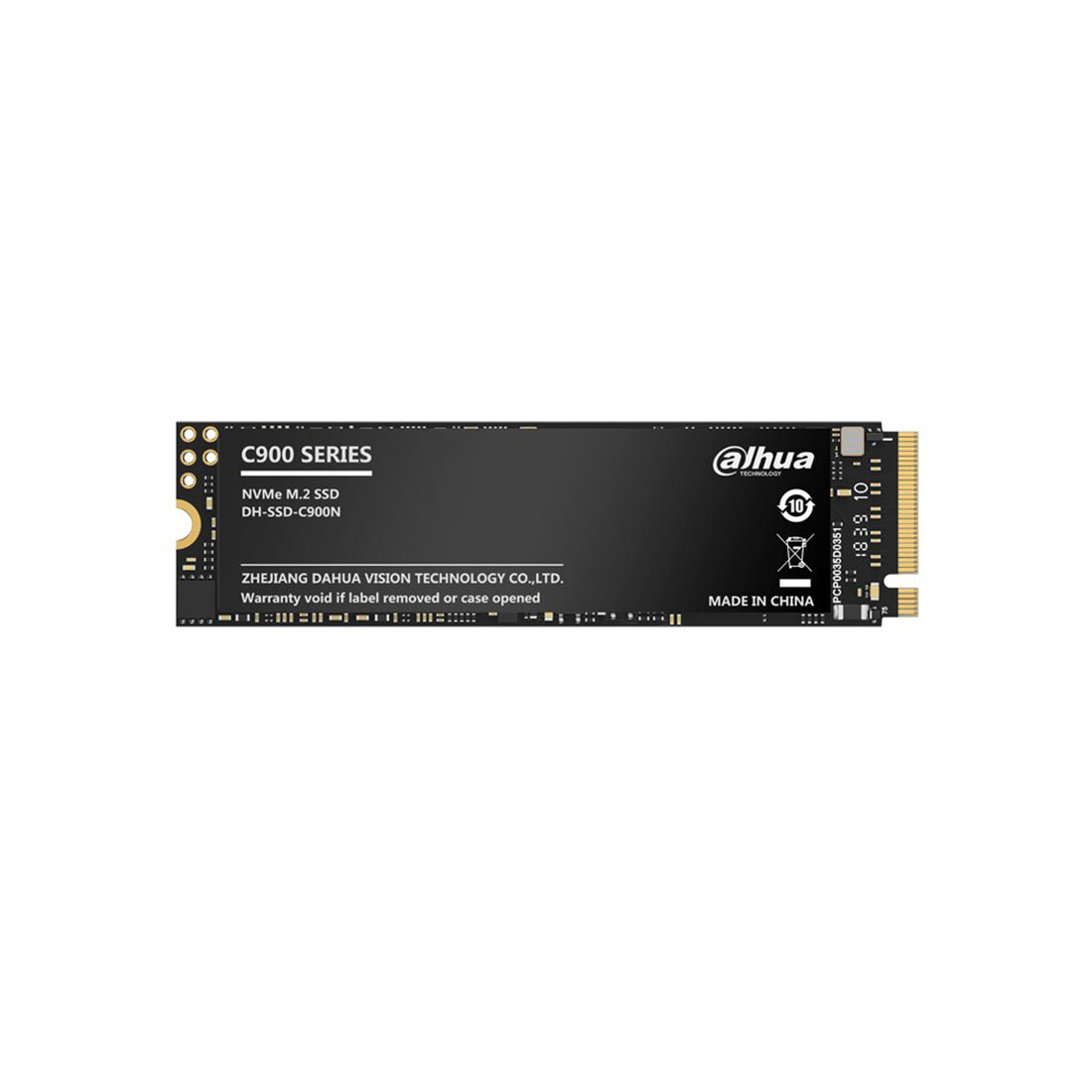 Твердотельный накопитель SSD Dahua C900, DHI-SSD-C900N512G [512 ГБ, M.2 (2280) PCI-E, чтение: 2000 МБ/с, запись: 1450 МБ/с, TLC]