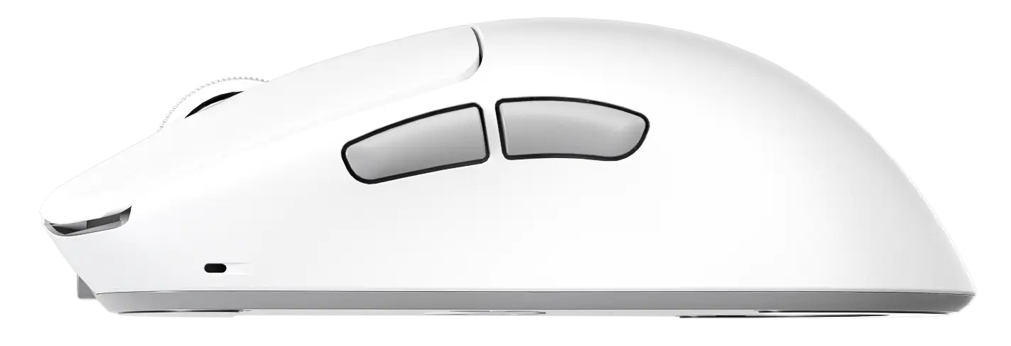 Мышь MeeTion GW40 Pro (MT-GW40PRO-B WH+Gray) [проводная + беспроводная, светодиодная, 7200 DPI, 1000 Гц, белый]