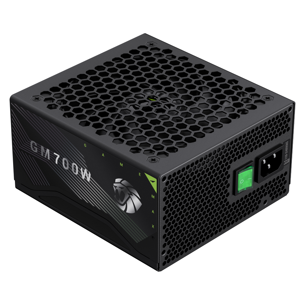 Блок питания GameMax GM 700B Bronze (2140-0700B0007) [700 Вт, 80 PLUS Bronze, 7x SATA, 4 x 6+2 pin PCIe, 2x 4+4 pin CPU, ATX]