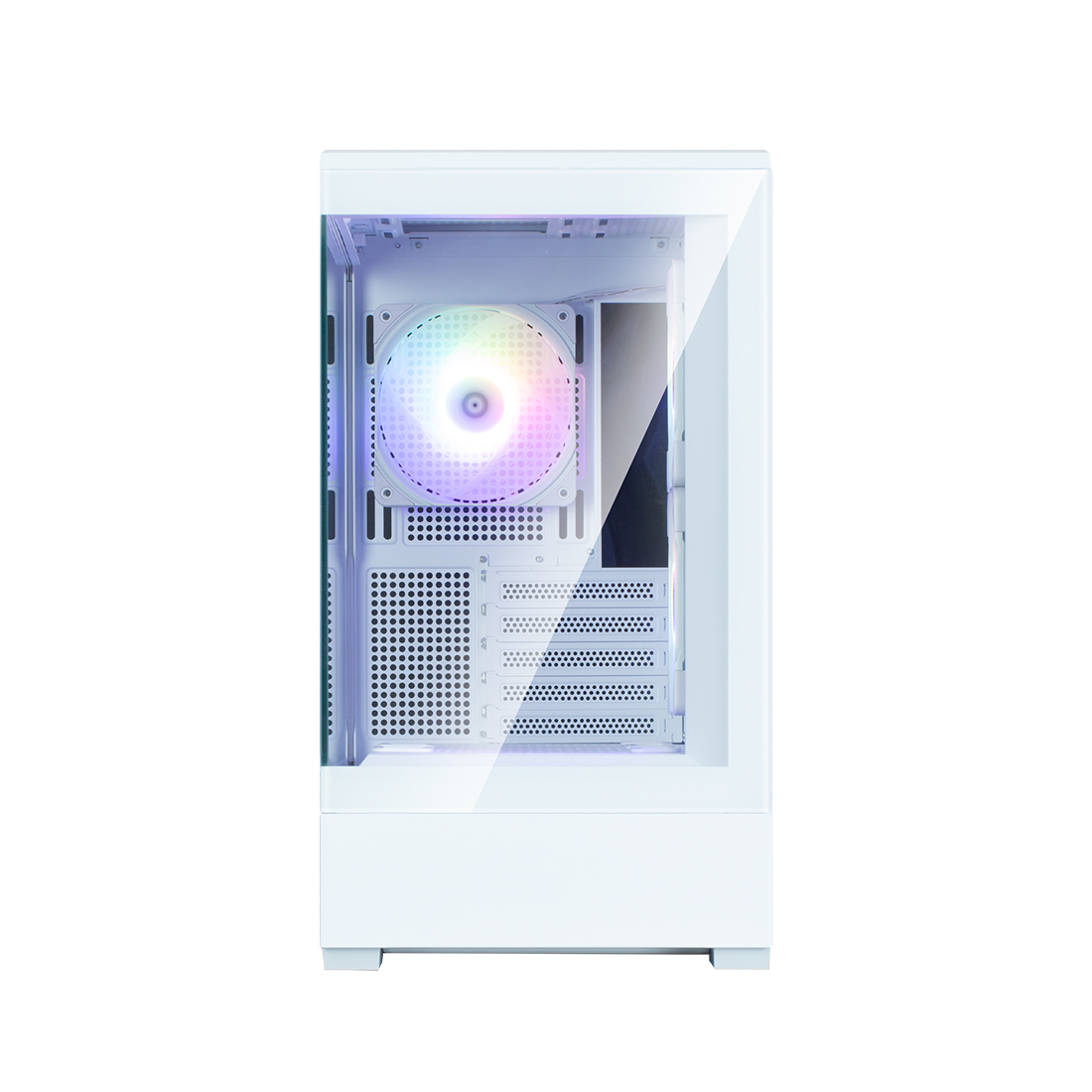 Корпус Zalman P30 White V2 [Mini Tower, 3 x 120 мм, белый]