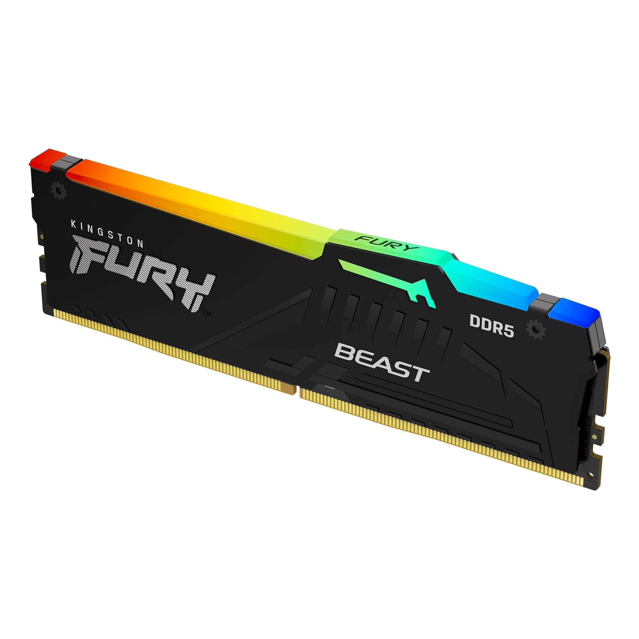 Оперативная память Kingston Fury Beast RGB XMP (KF564C32BBA-32) [32 ГБ, DDR 5, 6400 МГц, 1.4 В, подсветка]