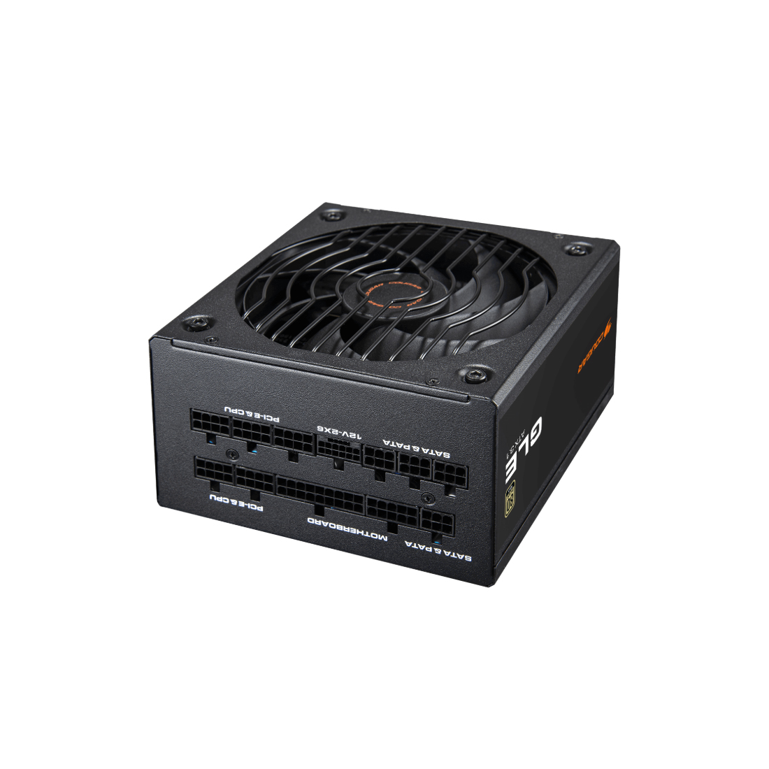 Блок питания Cougar GLE 1000 (31GF010001P01) [1000 Вт, 80 PLUS Gold, 12x SATA, 1 x 16 pin (12VHPWR), 6 x 6+2 pin PCIe, 2x 4+4 pin CPU, ATX]