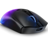 Мышь Lenovo Legion M410 проводная + беспроводная, светодиодная, 16000 DPI, 1000 Гц, подсветка, черная