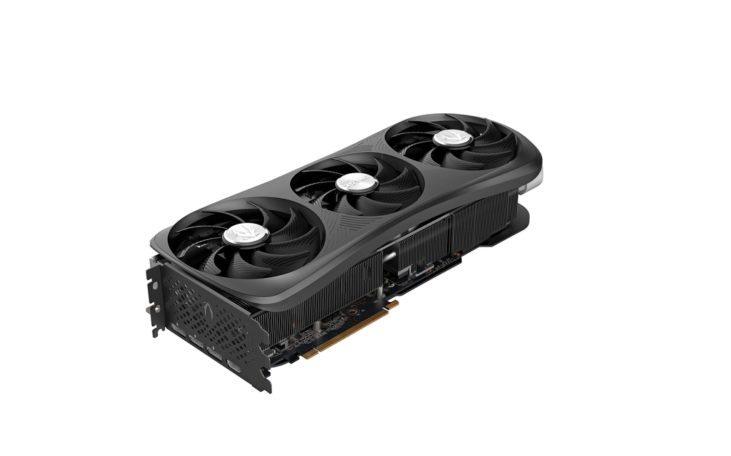 Видеокарта ZOTAC RTX 4080 GAMING AMP Extreme AIRO (ZT-D40810B-10P) [16 ГБ, GDDR6X, 256 бит, 2565 МГц, HDMI, DisplayPort (3 шт)]