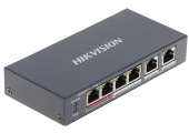 Коммутатор Hikvision DS-3E0106P-E/M(B)