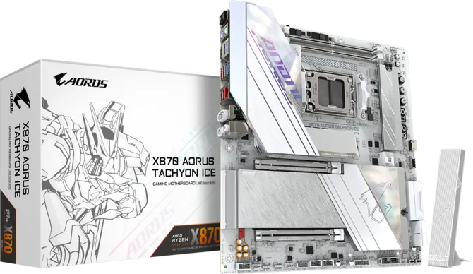 Материнская плата Gigabyte X870 AORUS TACHYON ICE