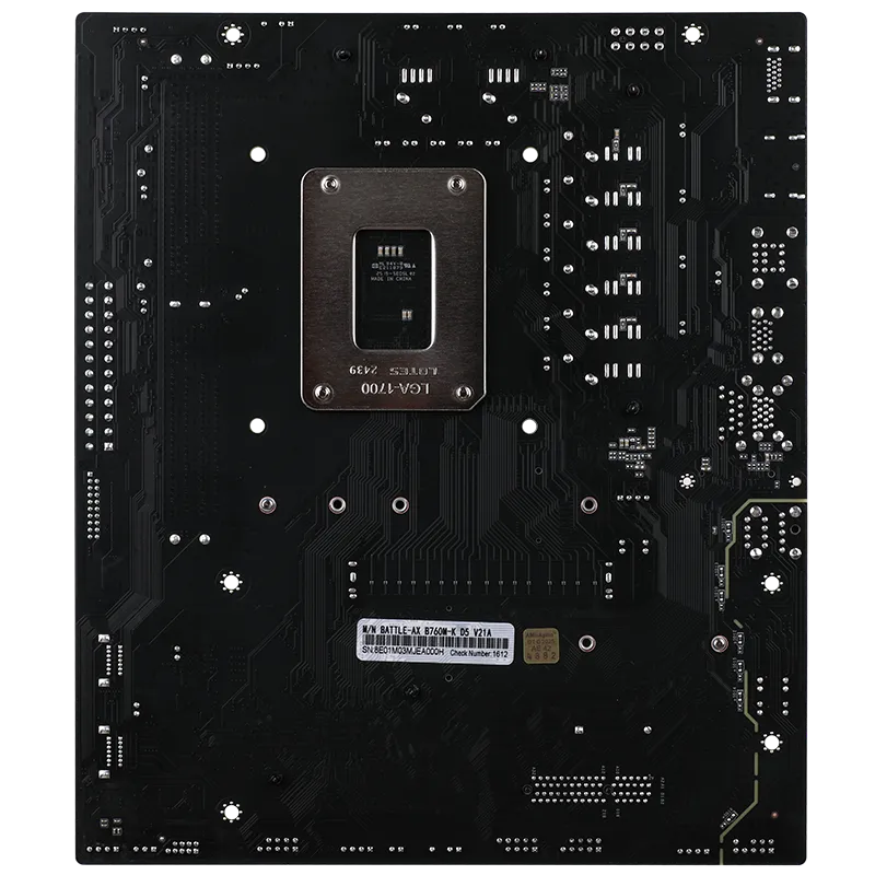 Материнская плата Colorful BATTLE-AX (B760M-K D5 V21A) [LGA 1700, Intel B760, 2xDDR 5, 2xM.2, 1xPCI-E x16, Micro-ATX]